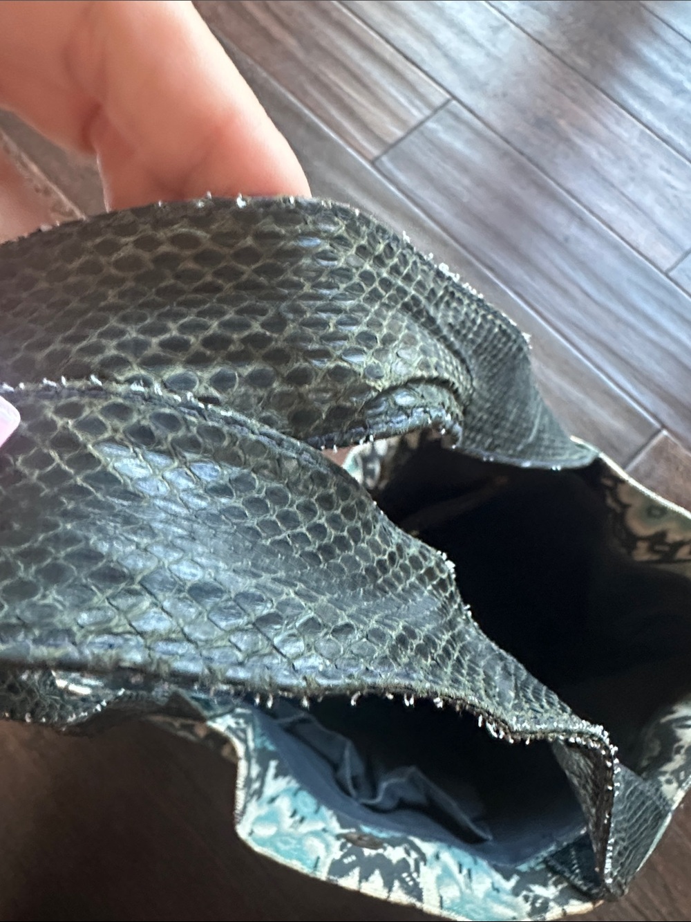Beirn Ikat Python Tote - Picture 7 of 7
